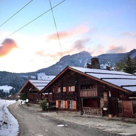 Lachat Appartement En Chalet Typique Le Grand-Bornand Exterior foto